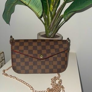 LV cross body bag!